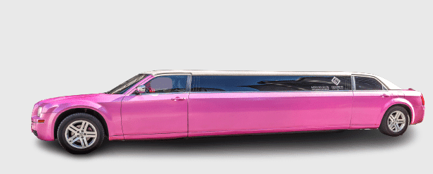 Chrysler pink Limousine mieten darmstadt