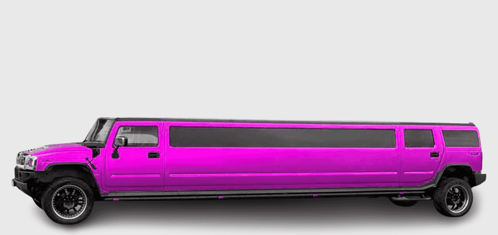 Hummer H2 in Pink Limousine wiesbaden mieten