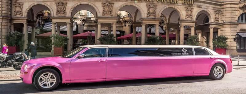 Chrysler 300C pink Aschaffenburg limousine mieten