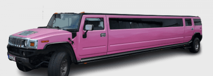 Hummer H2 Limousine in Pink mieten