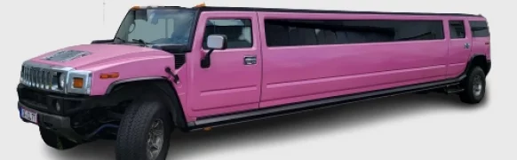 Hummer H2 Stretchlimousine in Pink mieten
