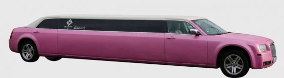 chrysler 300c pinke limousine